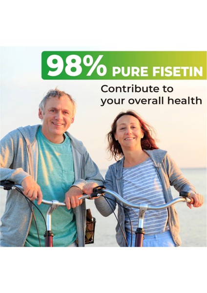 Liposomal Fisetin 1200MG Antioxidants Immunity Health Aging Cognitive Support 60 Capsules.abd Menşei fırsatları