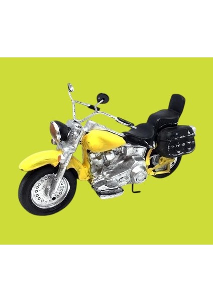 Pratikaı Nostaljik Cruiser Motorsiklet Dekoratif Maket Oyuncak | Havalı ve Anlamlı Hediye