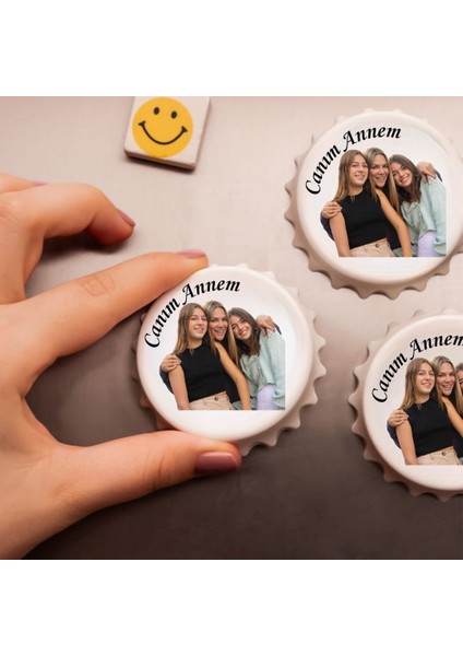 Anneye Özel Fotoğraflı Açacak Magnet (1 Adet)