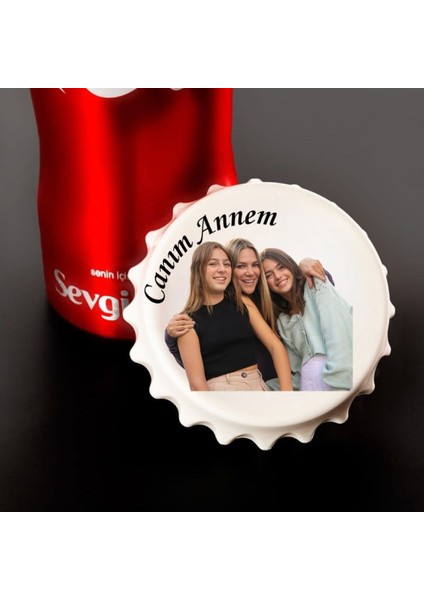 Anneye Özel Fotoğraflı Açacak Magnet (1 Adet)