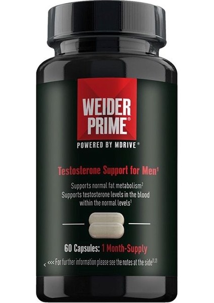 Prıme Test Booster For Men 60 Caps