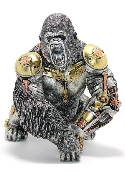 Steampunk Polyester King Kong Figürü