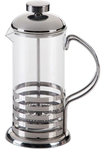 Paslanmaz Çelik Gövdeli French Press Kahve Ve Çay Demleme Aparatı