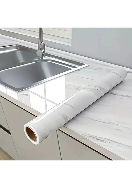 Mermer Desenli Kaplama Kağıdı 5 Metre
