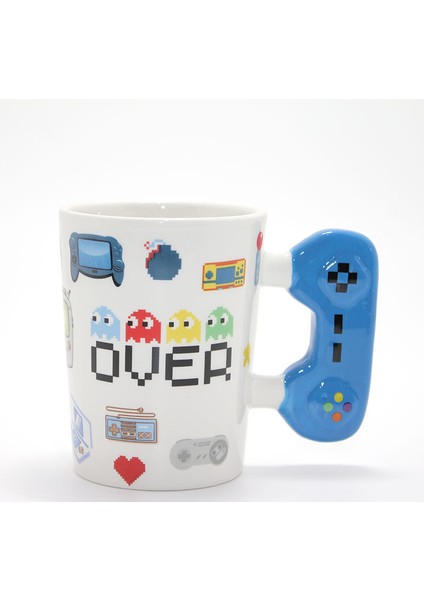 Porselen Game Over Kupa Bardak