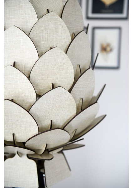 Sehpa Üstü Abajur Ahaşp Kozalak Model fiyatları