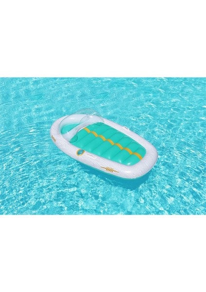 Kayık Şekilli Bardaklıklı Deniz Yatağı 216 cm x 117 cm modelleri