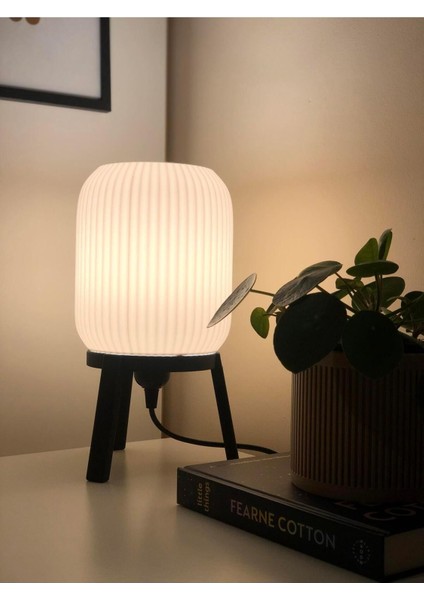 Modern Başucu/masa Lambası -Abajur Plastik Apollo