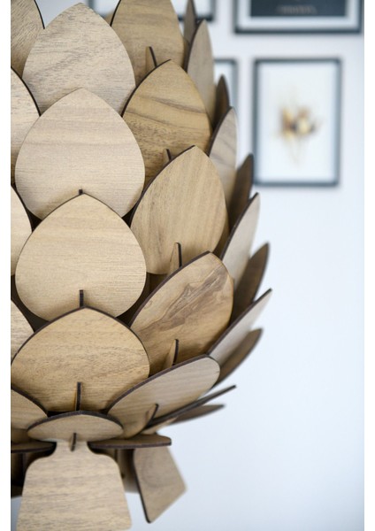 Sehpa Üstü Abajur Ahaşp Kozalak Model fiyatları