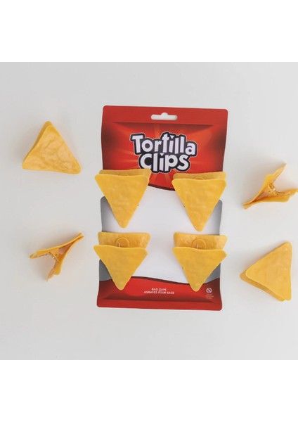 Cips Şeklinde Poşet Klipsleri