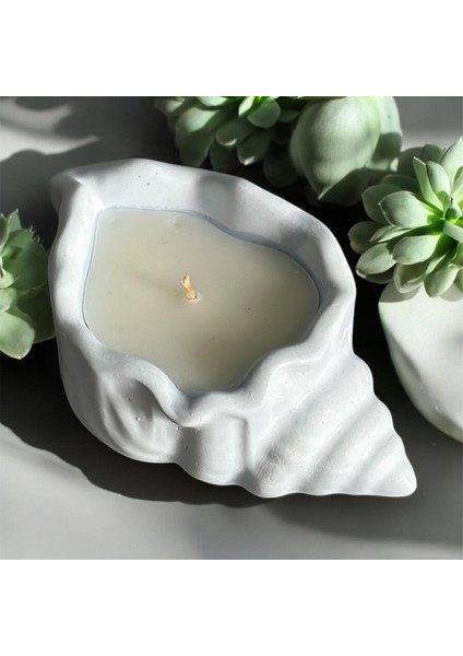 Deniz Kabuğu Model Kokulu Mum, Açık Mavi fiyatları