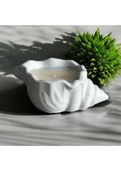 Deniz Kabuğu Model Kokulu Mum, Açık Mavi modelleri