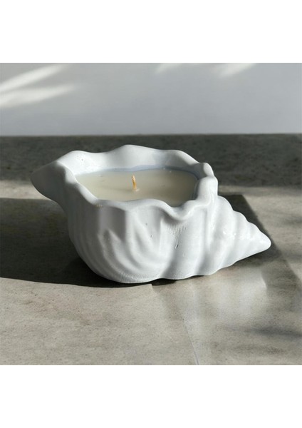 Deniz Kabuğu Model Kokulu Mum, Açık Mavi fırsatları