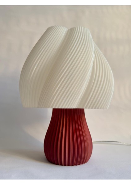 Luminaura Modern Tasarımlı Şık Abajur | Dekoratif Masa Lambası Yatak Odası, Salon ve Ofis Aydınlatm