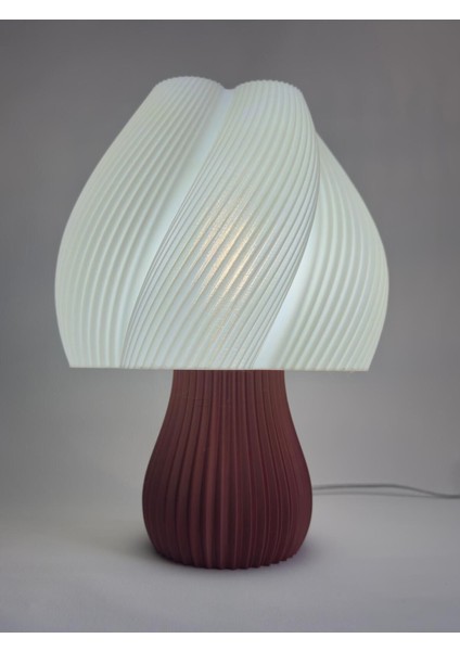 Luminaura Modern Tasarımlı Şık Abajur | Dekoratif Masa Lambası Yatak Odası, Salon ve Ofis Aydınlatm fırsatları