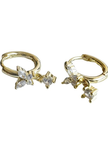 Tio Gümüş Küpe MS3196, 925 Ayar Gümüş, Ithal Ürün