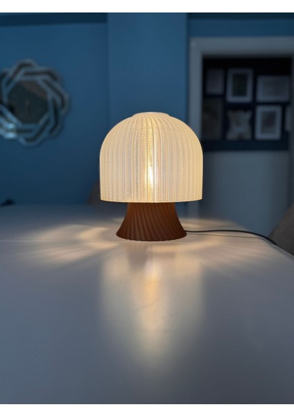 Iskandinav Tarzda Dekoratif Abajur - Minimalist ve Modern Tasarım - Şık Ev Aydınlatması