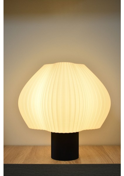 Luminova Modern Siyah Abajur