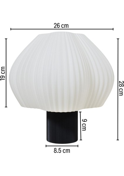 Luminova Modern Siyah Abajur fırsatları