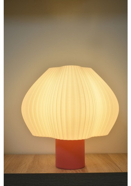 Luminova Modern Pembe Abajur