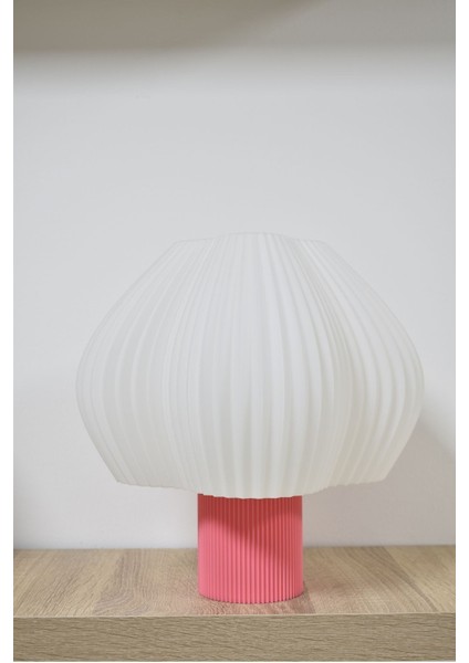 Luminova Modern Pembe Abajur fiyatları