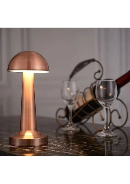 Mantar Model Retro Masa Lambası - Dimmerli, Şarjlı, Dekoratif ve Dokunmatik fiyatları