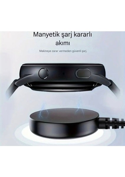 Samsung Galaxy Watch Ultra -6-5-4-3-2-1 Serileri Usb Giriş Samsung Watch Saat Şarjı Manyetik Akıllı Saat Şarjı Yeni Nesil Sağlam