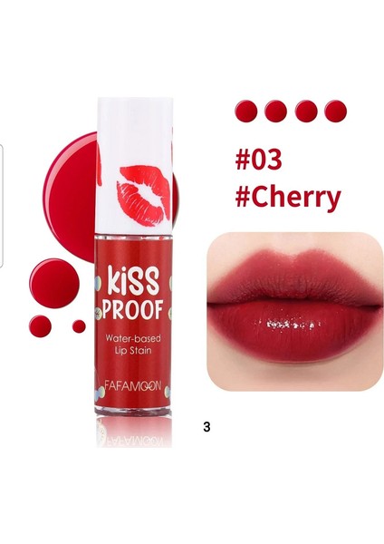 Kiss Proof Lip Stain Kiraz Meyveli Tint