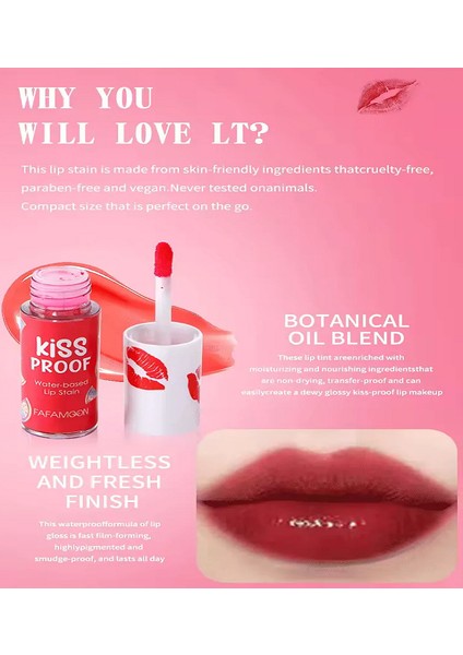 Kiss Proof Lip Stain Kiraz Meyveli Tint fiyatları