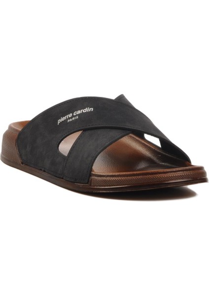 Pierre Cardin PC-7412 M Siyah Erkek Terlik