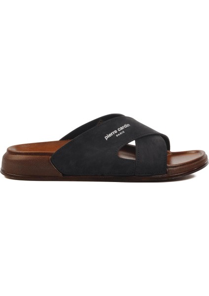 Pierre Cardin PC-7412 M Siyah Erkek Terlik
