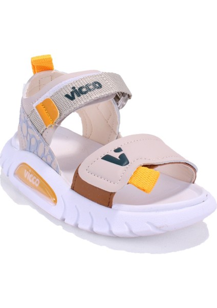 Dekan 332P25Y203 Pudra Ortopedik Günlük Kız Çocuk Spor Sandalet