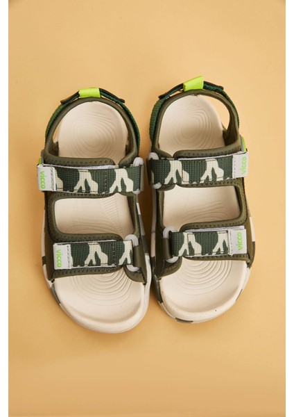 26-36 Numara Arası Vicco Tape Sandalet - Haki modelleri