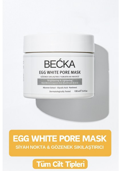 Egg White Pore Mask