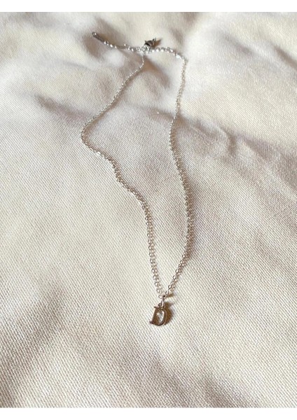 D Harfli Çelik Kararmaz 316L Zarif Kolye fiyatları