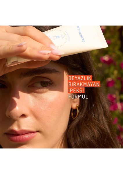 Athenıas Sunscreen Anti Dark Spot SPF50+ Tüm Cilt Tipleri Uva Uvb yüz güneş kremi 50 gr x 2 Adet