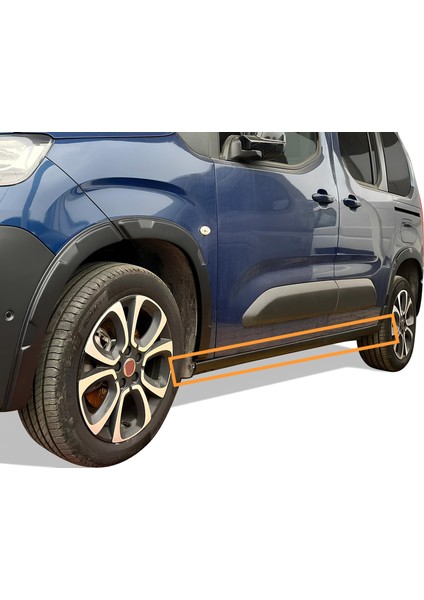 Opel Combo Marşpiyel Kaplaması 4 Parça 2024 Model ve Sonrası