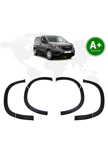 Opel Combo Panelvan Dodik Seti 8 Parça 2019 Model ve Sonrası