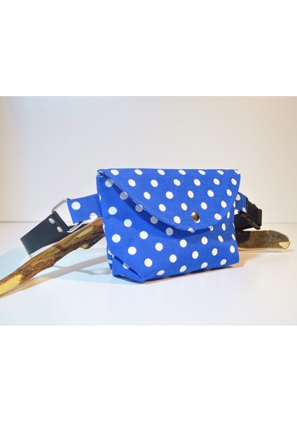 Beyaz Puantiyeli Küçük Mini Bag Bel Çantası fırsatları