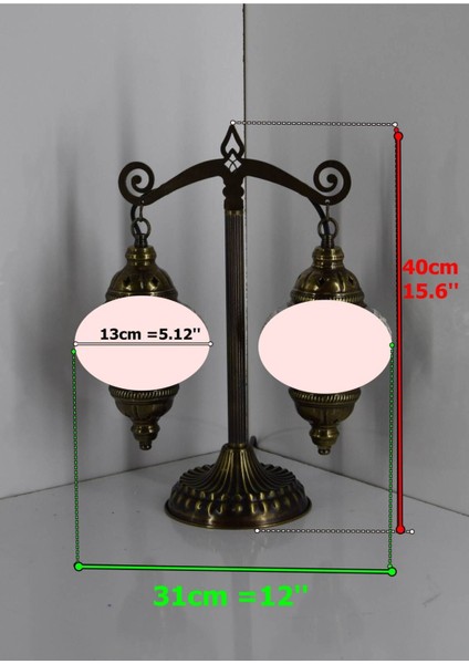Adalet,terazi, Dekoratif Hediyelik Mozaik Masa Lambası Abajur MODEL10 fırsatları