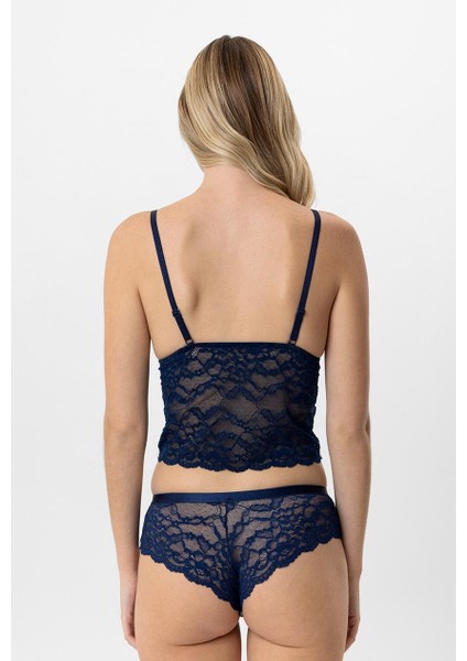 Lingerie Kadın Balensiz Dantelli Pedli Sütyen Takımı