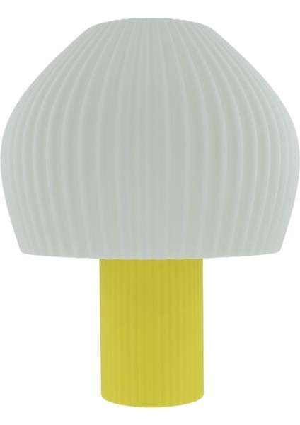 Virtulamp Modern Sarı Abajur