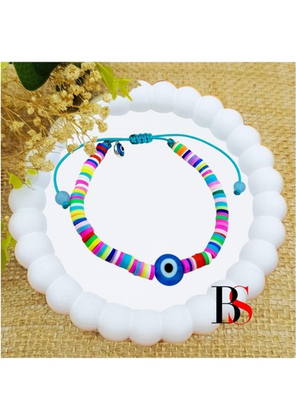 Karışık Renkli Nazar Boncuğu Çocuk Bileklik fiyatları