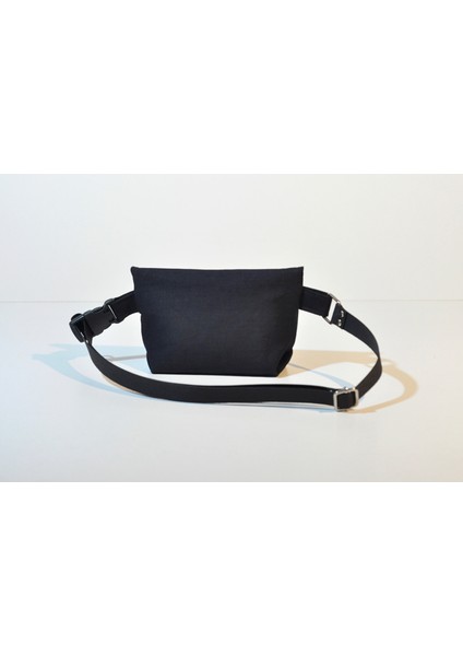 Siyah Denim Siyah Astar Mini Bag Bel Çantası fırsatları