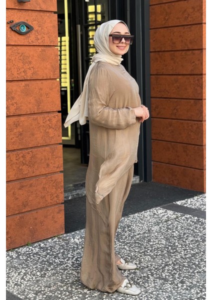 Pantolonlu Takım 25S3012 Bej