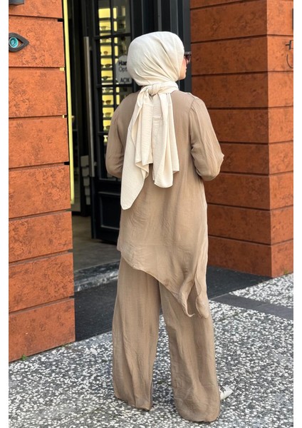 Pantolonlu Takım 25S3012 Bej