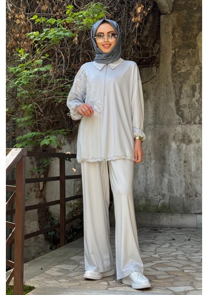 Pantolonlu Takım KA-B25-16006 Mavi