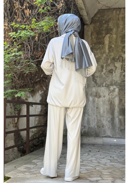Pantolonlu Takım KA-B25-16006 Mavi fırsatları