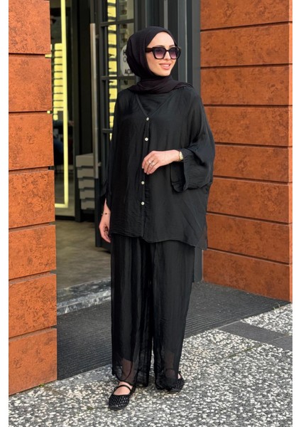 Pantolonlu Takım 25S3011 Siyah