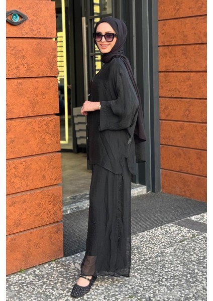 Pantolonlu Takım 25S3011 Siyah